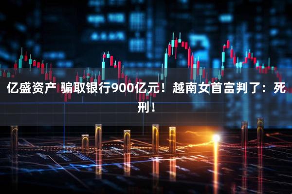 亿盛资产 骗取银行900亿元！越南女首富判了：死刑！