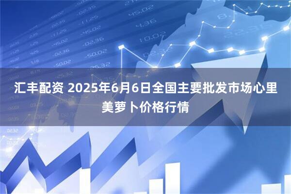 汇丰配资 2025年6月6日全国主要批发市场心里美萝卜价格行情