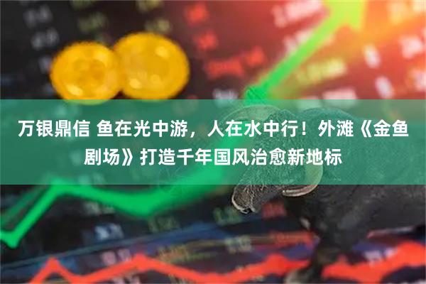 万银鼎信 鱼在光中游，人在水中行！外滩《金鱼剧场》打造千年国风治愈新地标